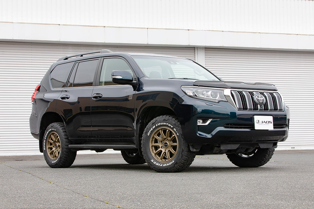 JAOS TRIBECROSS 17x8.0J ± 0 6H139.7 TITANIUM GOLD WHEEL FOR TOYOTA HILUX SURF 125 Z GRSPORT B952781TGD