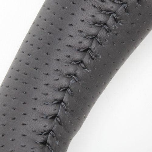 REAL ORIGINAL SERIES ROUND SHAPE 56 BROWN WOOD BLACK STITCH STEERING WHEEL FOR TOYOTA LAND CRUISER 200 : KOUKI  H30-BRW-BK