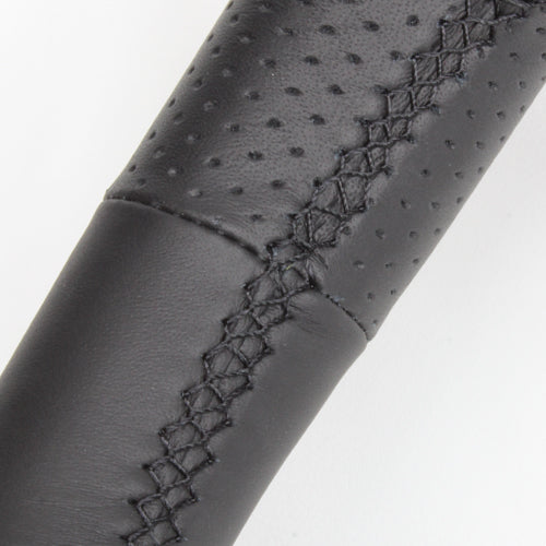 REAL ORIGINAL SERIES C SHAPE BROWN WOOD BLACK EURO STITCH STEERING WHEEL FOR TOYOTA LAND CRUISER PRADO 120  H200-BRW-BK