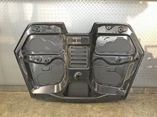 TOP FUEL DRY CARBON ENGINE HOOD FOR HONDA S660 JW5 - Black Hawk Japan