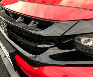 SEEKER FRP FRONT GRILL FRP UNPAINTED FOR HONDA CIVIC FK7 8  16010-FK8-F01