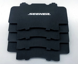 SEEKER HEAT SHIELD BRAKE PAD SHIM FRONT BREMBO CALIPER FOR HONDA CIVIC FD2 12800-FD2-00F