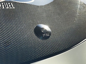 TOP FUEL FLAT PUSH LOCK PIN 60MM BLACK