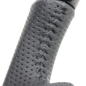 REAL ORIGINAL SERIES D SHAPE BLACK CARBON BLACK STITCH STEERING WHEEL FOR TOYOTA YARIS CROSS GR SPORT MXPJ10 MXPB10  TYJ-BKC