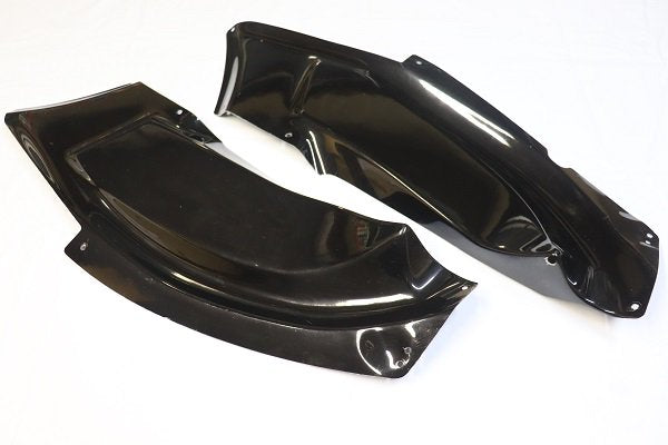 GARAGE VARY BONNET DUCT RAIN GUARD SET PLAIN CARBON FOR TOYOTA GR YARIS GXPA16 10 30-8022