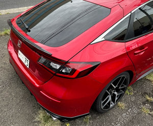 SEEKER FRP REAR SPOILER WHITE PEARL NH883P FOR HONDA CIVIC FL1 16020-FL1-F02-WH