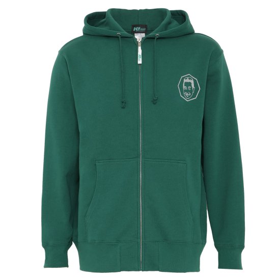 K1 PLANNING CRAFTSMAN ZIP-UP HOODIE GREEN P0006-XL
