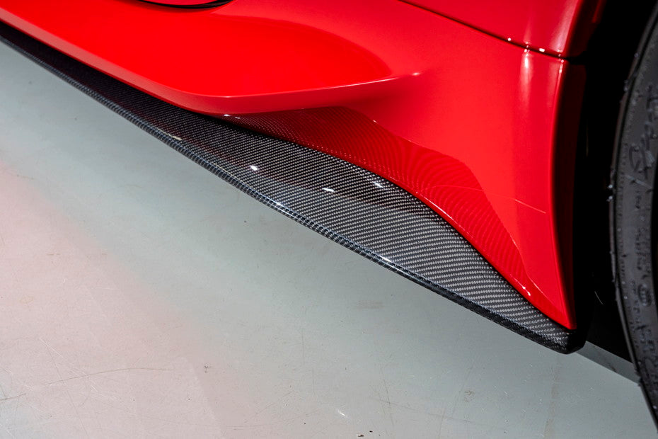 AIMGAIN SPORT REAR DIFFUSER CARBON UNPAINTED FOR TOYOTA GR86 ZN8 AIMGAIN-00024