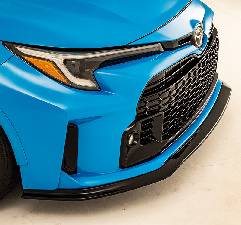 GROW MOTORSPORTS FRONT DIFFUSER GARNISH ABS BLACK 202 FOR TOYOTA GR COROLLA GZEA14H GROW-MOTORSPORTS-00043 - Black Hawk Japan