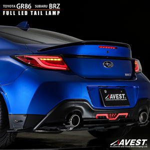 AVEST FULL LED TAIL LIGHT SMOKE FOR TOYOTA GR86 ZD8 SUBARU BRZ ZD8 TO2003-J-SBCAR