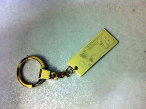 CAR MAKE T&E ULTRAMAN WITH TEAM VERTEX LIMITED KEYCHAIN CHROME FOR  CARMAKETE-02062