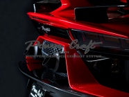 POWER CRAFT HYBRID EXHAUST MUFFLER SYSTEM POLISHED TAIL WITH RACING STRAIGHT CATALYZER FOR LAMBORGHINI AVENTADOR SVJ ULTIMAE P-LA1040101-SE-PLT