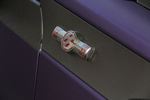 CAR MAKE T&E [TOYOTA 86] VERTEX LIGHTING SYSTEM LED EMBLEM FORZN6 86 SIDE EMBLEM PURE WHITE FOR  CARMAKETE-02036