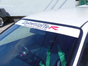 ZEROFIGHTER WINDOW STICKER WHITE ZEROF-00001