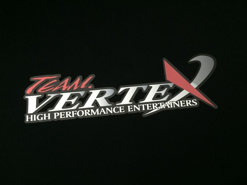 CAR MAKE T&E TEAM VERTEX STICKER (NEW LOGO) GRADATION FOR  CARMAKETE-02882
