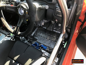 ZEROFIGHTER RACING ALUMINUM FOOT PLATE For HONDA FIT GK5 ZEROF-01159