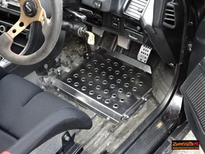 ZEROFIGHTER RACING ALUMINUM FOOT PLATE For HONDA CIVIC EF9 ZEROF-00414