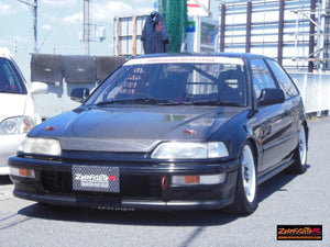 ZEROFIGHTER LIGHTWEIGHT CARBON BONNET HOOD For CIVIC EF9 ZEROF-00407 - Black Hawk Japan