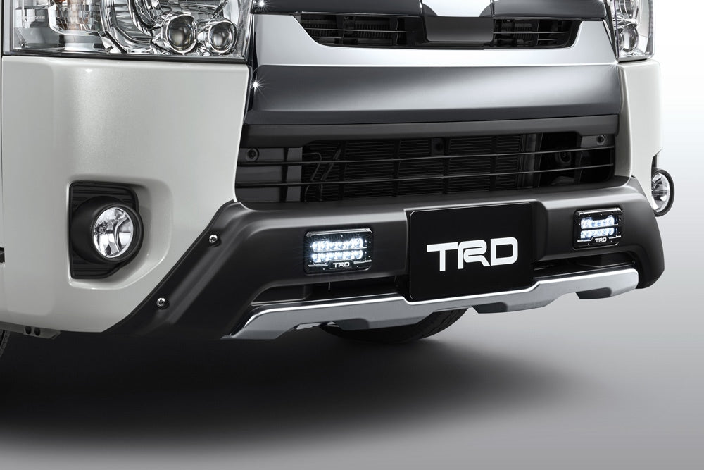 TRD FRONT SPOILER (WITH LED)  For HIACE REGIUS ACE 2##  MS341-26003 - Black Hawk Japan