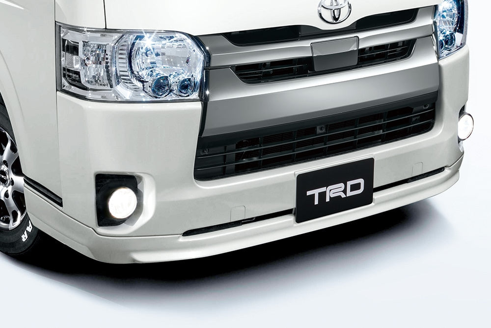 TRD FRONT SPOILER WHITE PEARL (070)  For HIACE REGIUS ACE 2##  MS341-26001-A1