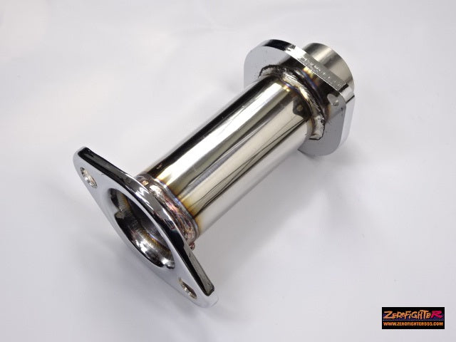 ZEROFIGHTER EXHAUST MIDDLE PIPE For HONDA EF8 EF9 DA6 DA8 ZEROF-00325 - Black Hawk Japan