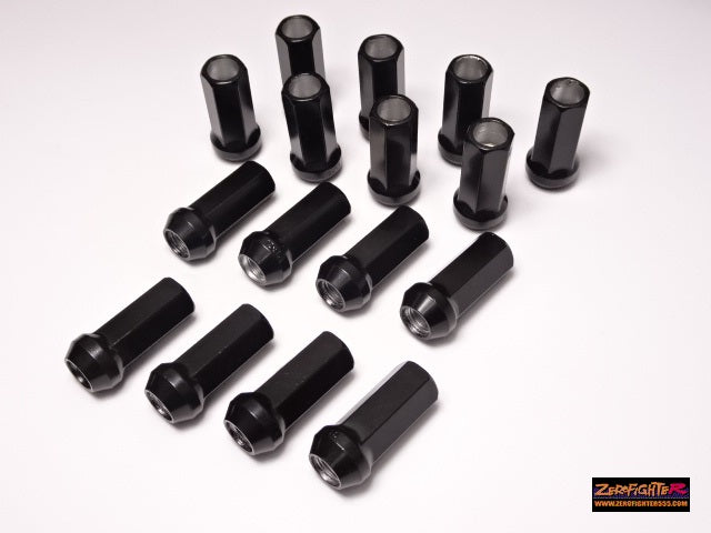 ZEROFIGHTER 17HEX LONG RACING NUTS PENETRATION TYPE 16 PIECES ZEROF-00243
