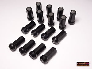 ZEROFIGHTER 17HEX LONG RACING NUTS PENETRATION TYPE 16 PIECES ZEROF-00243