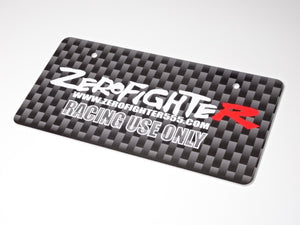 ZEROFIGHTER LICENSE PLATE ZEROF-00039