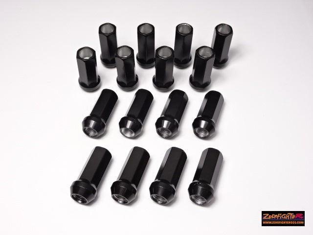ZEROFIGHTER 16 HEX SEMI-LONG RACING NUTS PENETRATION TYPE ZEROF-00412