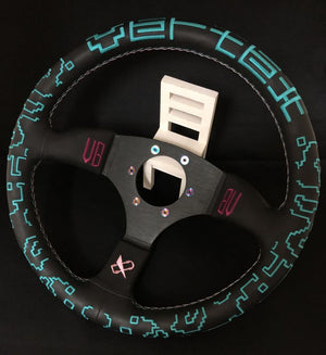 CAR MAKE T&E VERTEX STEERING WHEEL TITANIUM TORX BOLT 6 PICE SET (HEAD TORX TYPE WRENCH) TITANIUM TORX BOLT BLUE FOR  CARMAKETE-01213