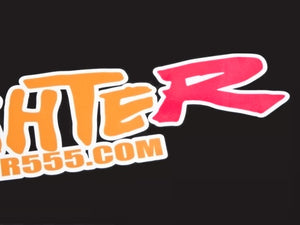 ZEROFIGHTER LOGO STICKER W900 ZEROF-00026