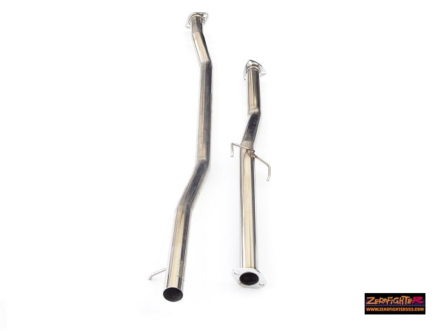 ZEROFIGHTER CENTER OUT STRAIGHT MUFFLER TYPE A For CIVIC EK9 ZEROF-00649