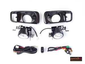 ZEROFIGHTER EK CIVIC LATE MODEL FOG LAMP UNIT YELLOW-CLEAR ZEROF-00796