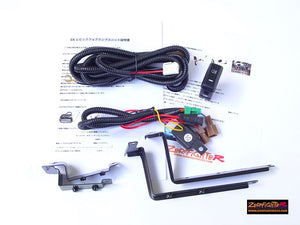 ZEROFIGHTER EK CIVIC LATE MODEL FOG LAMP UNIT YELLOW-CLEAR ZEROF-00796