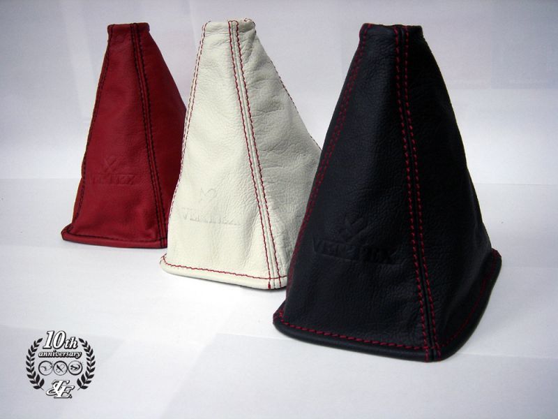 CAR MAKE T&E VERTEX LEATHER SHIFT BOOTS TOYOTA SERIES BLACK BLACK THREAD JZX90 SERIES MARK 2 CHASER CRESTA FOR  CARMAKETE-00231