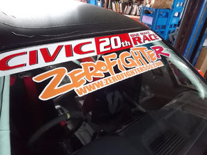 ZEROFIGHTER LOGO STICKER W900 ZEROF-00026