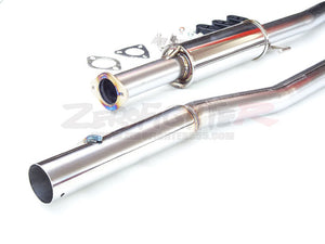 ZEROFIGHTER GRAND STAINLESS CENTER OUT STRAIGHT MUFFLER For CIVIC EF9 ZEROF-00326