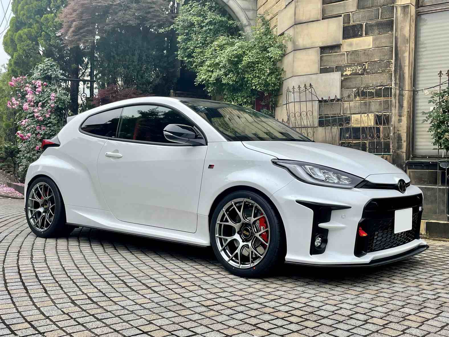 LEMS CARBON FRONT SPOILER CLEAR PAINT FOR GR YARIS GXPA16 12 L866-2