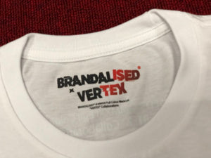 CAR MAKE T&E BRANDALISED X VERTEX BALLOON GIRL TEE (BALLOON AND GIRL: BANKSY GRAFFITI ART) L (WIDTH: 50.8CM LENGTH: 72.4CM) BANKSY-02 FOR  CARMAKETE-00134