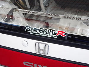 ZEROFIGHTER PHOSPHORESCENT STICKER BLACK ZEROF-01193