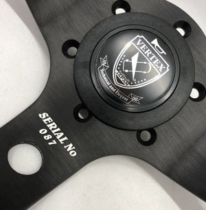 CAR MAKE T&E ADVAN X VERTEX RACING STEERING WHEEL SUEDE YOKOHAMA TIRE SUEDE SPECIFICATION [WORLD LIMITED 150] ADVAN01 FOR  CARMAKETE-03018