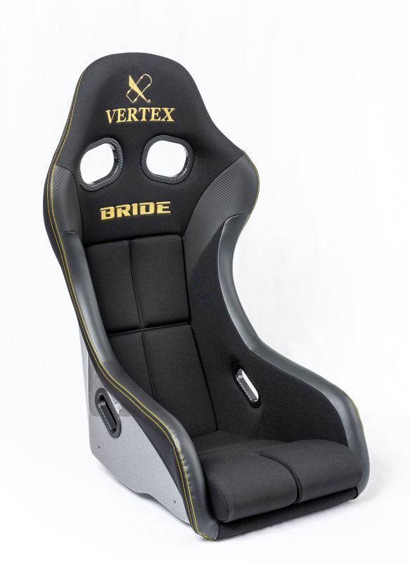 CAR MAKE T&E VERTEX X BRIDE ZETA IV BLACK COLLABORATION SEAT ZETA 4 BLACK COLOR SUPER ARAMID BLACK SHELL VER-ZETA4BK FOR  CARMAKETE-00008