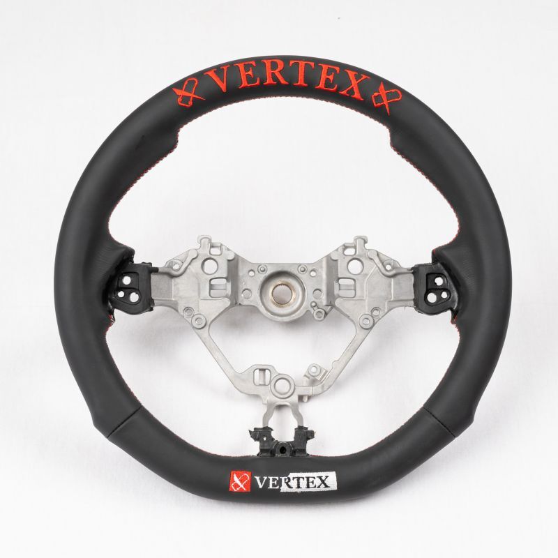 CAR MAKE T&E VERTEX SPECIFIC STEERING WHEEL TYPE-B LEATHER (GR86 FOR CAR MODELS, TOYOTA GR SERIES, LATE BRZ, ETC.) STE-GR86B FOR  CARMAKETE-00032