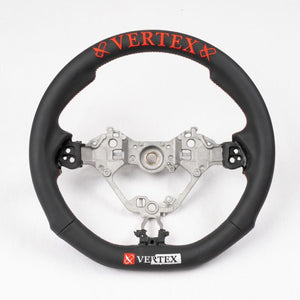 CAR MAKE T&E VERTEX SPECIFIC STEERING WHEEL TYPE-B LEATHER (GR86 FOR CAR MODELS, TOYOTA GR SERIES, LATE BRZ, ETC.) STE-GR86B FOR  CARMAKETE-00032