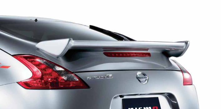 NISMO QAB (White Pearl (3P)) Rear Spoiler  For FairLady Z Z34  K60C0-1EK4A