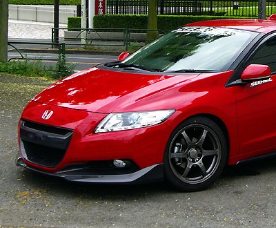 SEEKER FRP FRONT HALF SPOILER UNPAINTED FOR HONDA CR-Z  16000-ZF1-F01