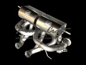 POWER CRAFT HYBRID EXHAUST MUFFLER SYSTEM FULL TITAN SQUARE TAIL FOR LAMBORGHINI AVENTADOR 740S P-LA1000103