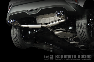 KAKIMOTO RACING EXHAUST CLASS KR FOR TOYOTA C-HR ZYX10  T713149 - Black Hawk Japan