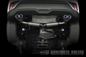 KAKIMOTO RACING EXHAUST CLASS KR FOR TOYOTA C-HR ZYX10  T713149 - Black Hawk Japan