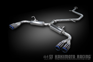KAKIMOTO RACING EXHAUST CLASS KR FOR TOYOTA C-HR ZYX10  T713149 - Black Hawk Japan